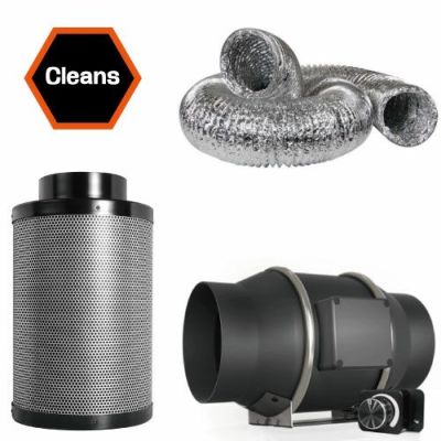 【室内栽培】インラインファン 150 & カーボンフィルターセット 楽天市場】Cleans Fan Filter 150×500 SET : 自然緑商事